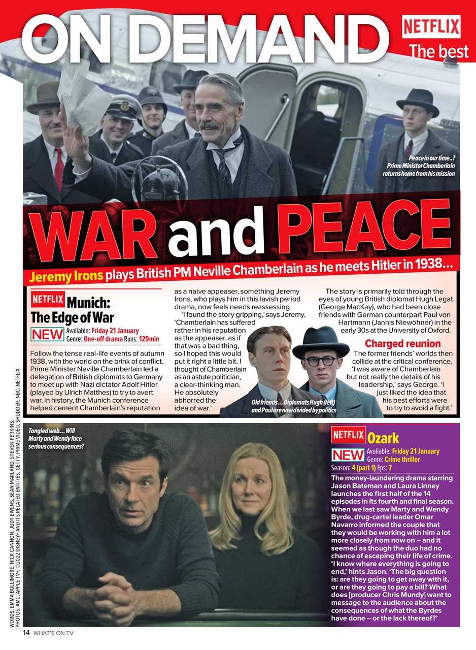 What's on TV Preview Pages