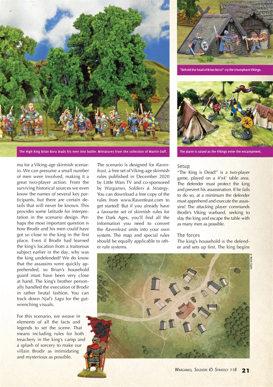 Wargames, Soldiers & Strategy Preview Pages