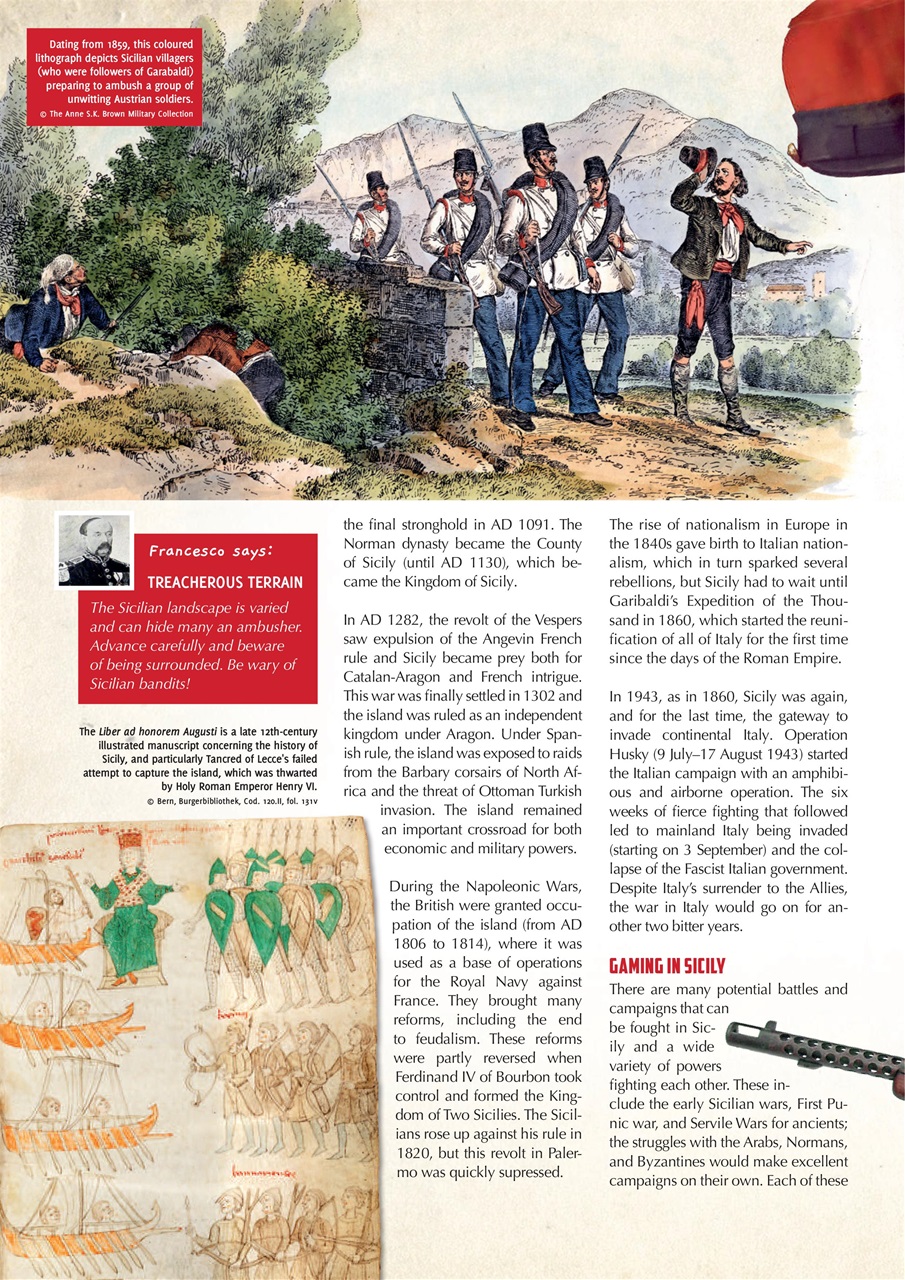 Wargames, Soldiers & Strategy Preview Pages