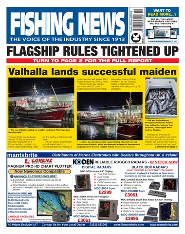 Fishing News issue Thur, Jan 13