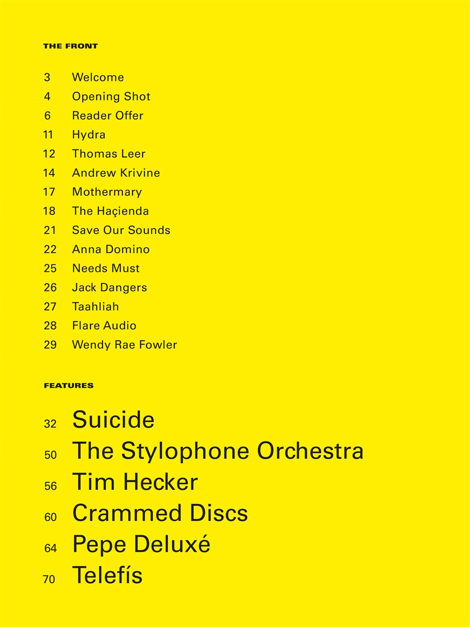 Electronic Sound Preview Pages