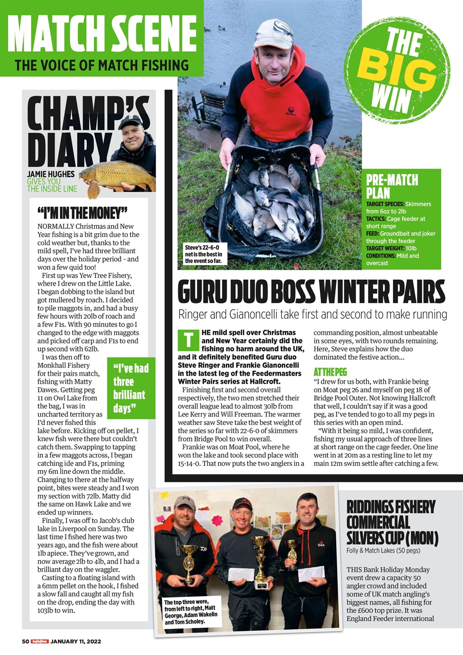 Angling Times Preview Pages