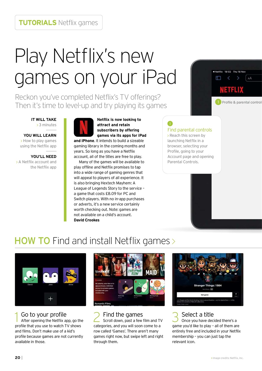 iPad User Preview Pages