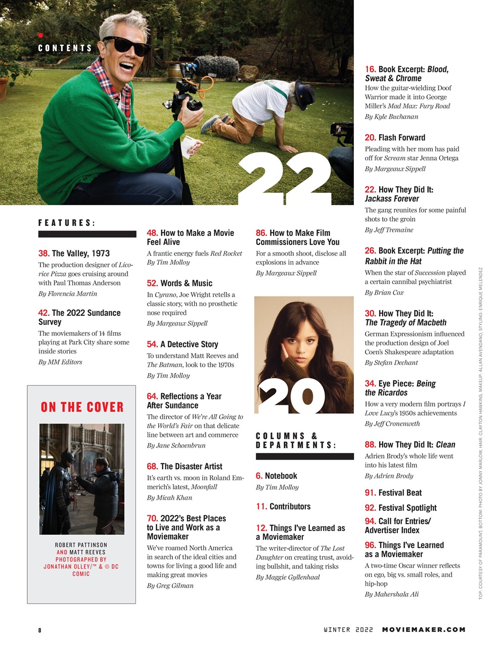 MovieMaker Magazine Preview Pages