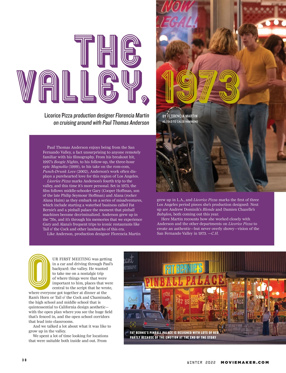 MovieMaker Magazine Preview Pages