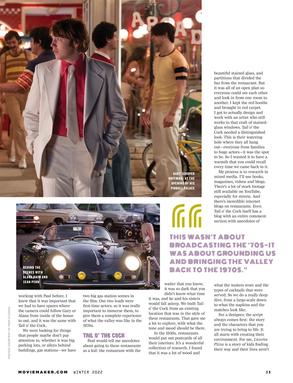 MovieMaker Magazine Preview Pages