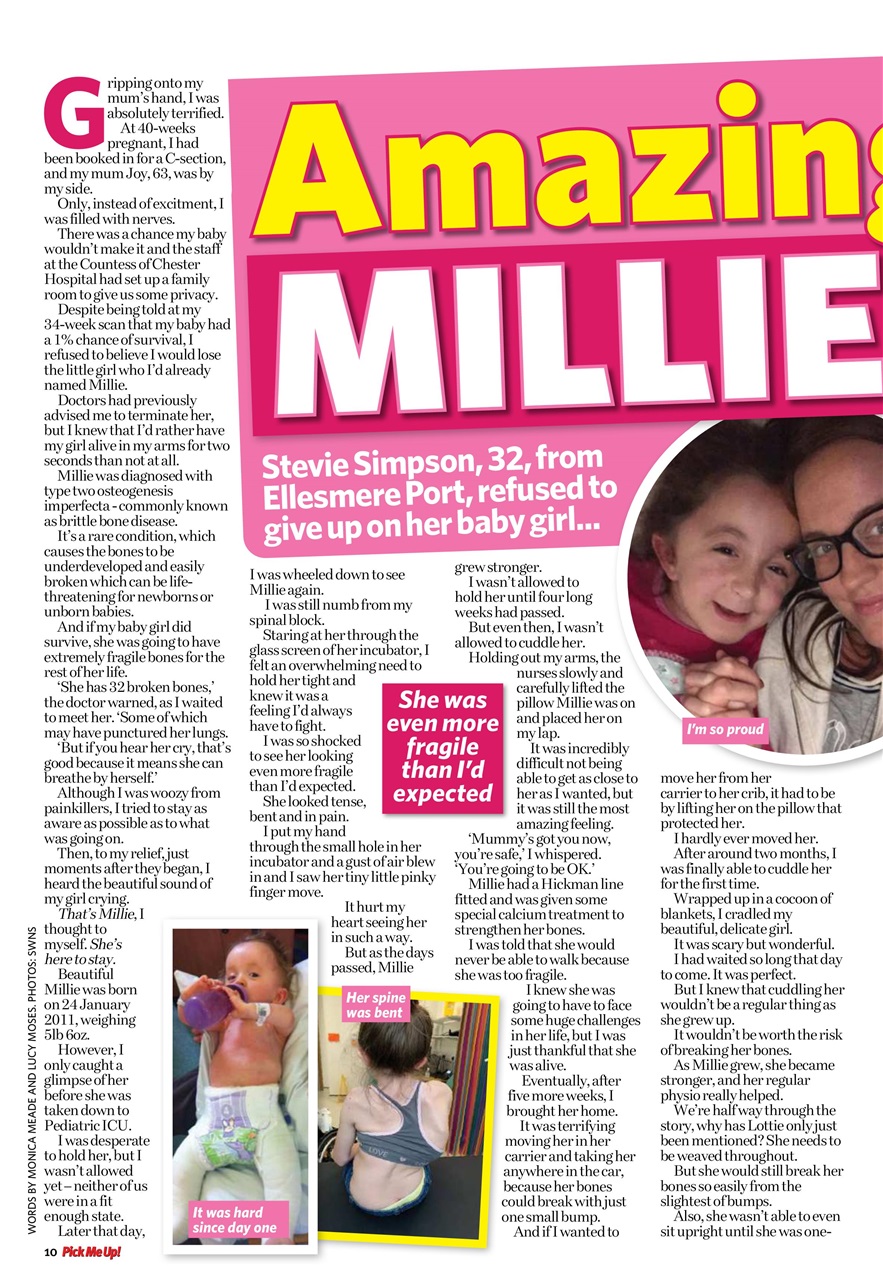 Pick Me Up Preview Pages