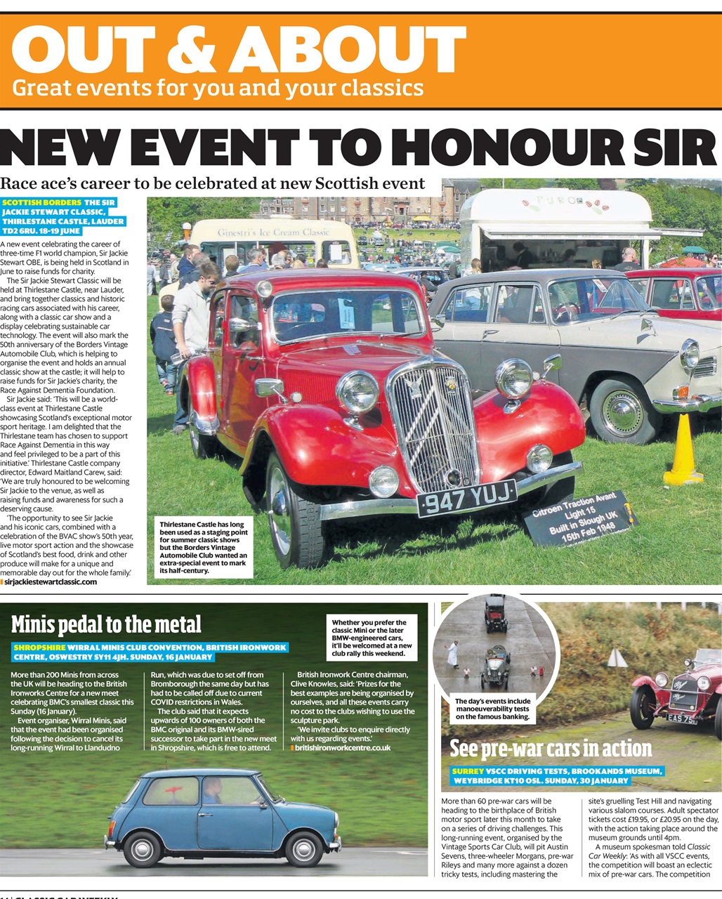 Classic Car Weekly Preview Pages