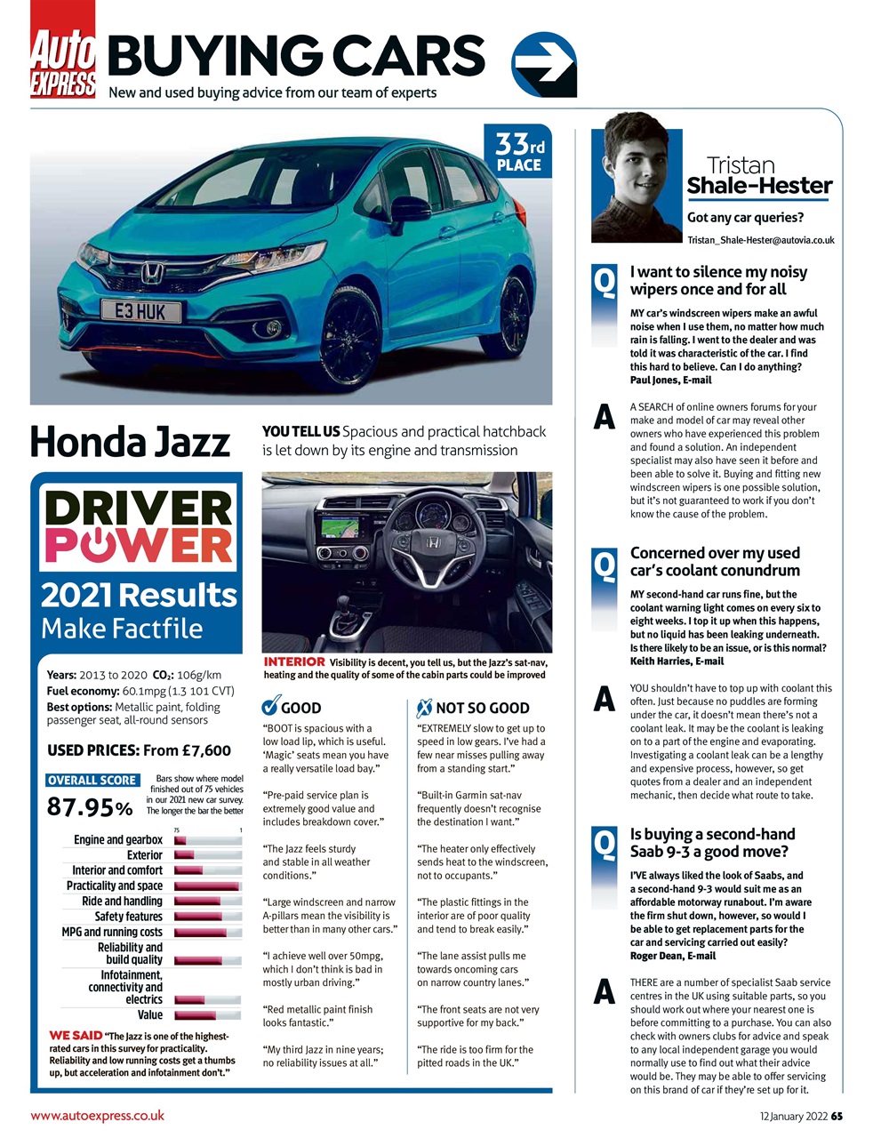 Auto Express Preview Pages