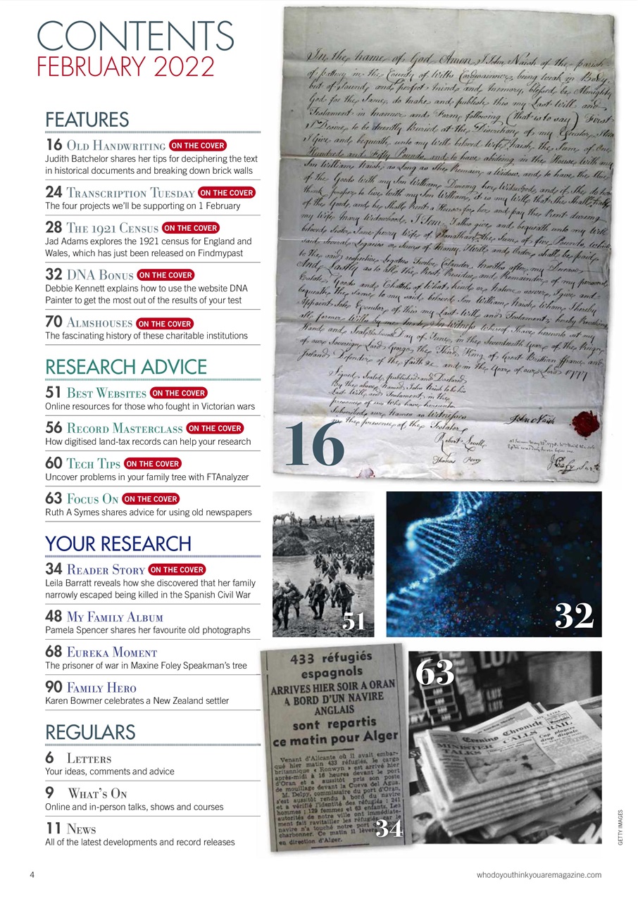 Who Do You Think You Are? Preview Pages