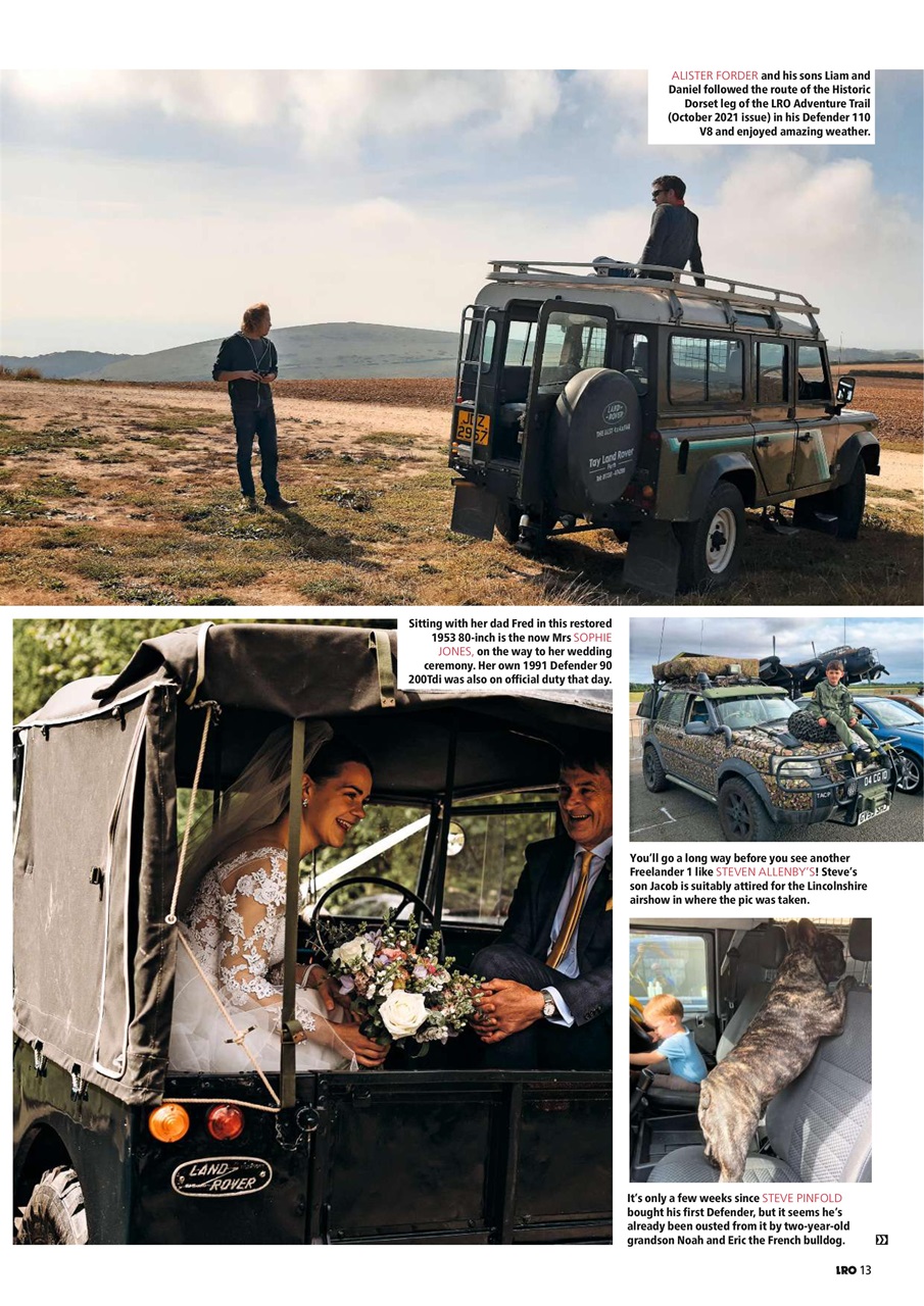 Land Rover Owner Preview Pages