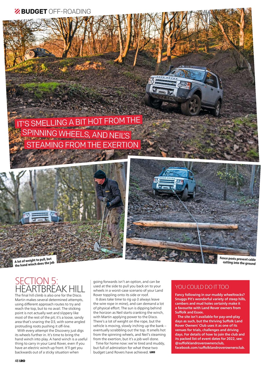 Land Rover Owner Preview Pages
