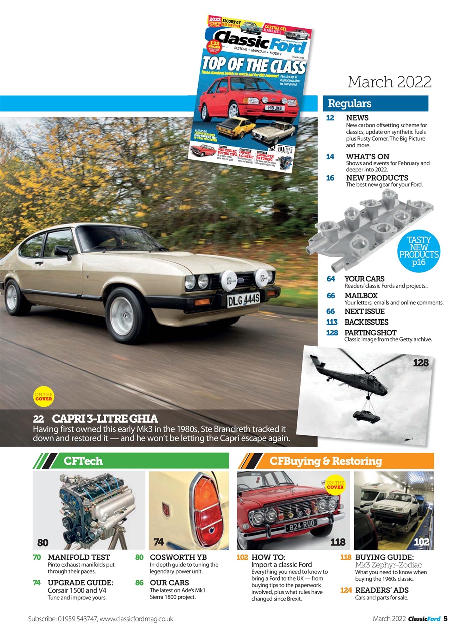 Classic Ford Preview Pages