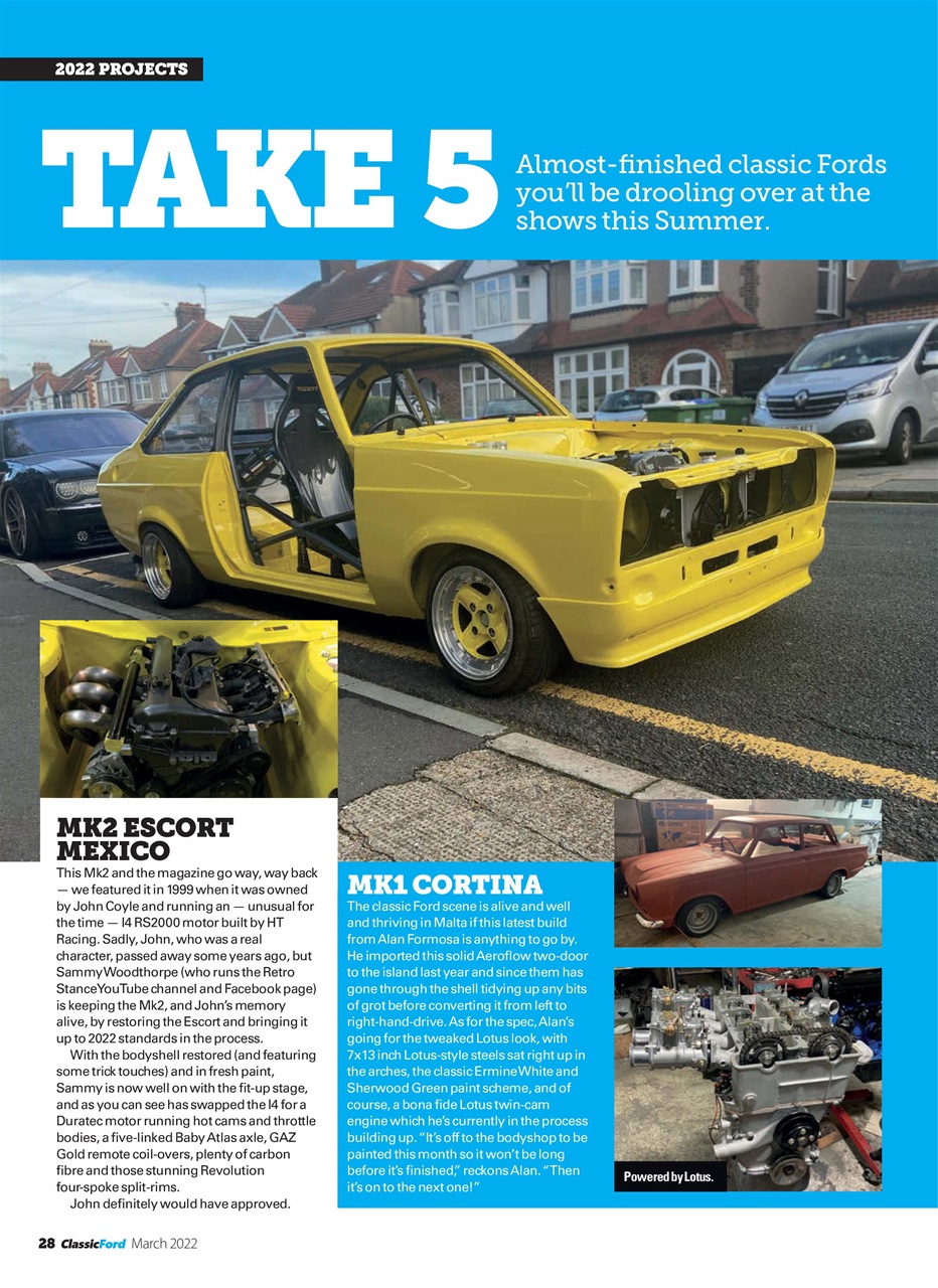 Classic Ford Preview Pages