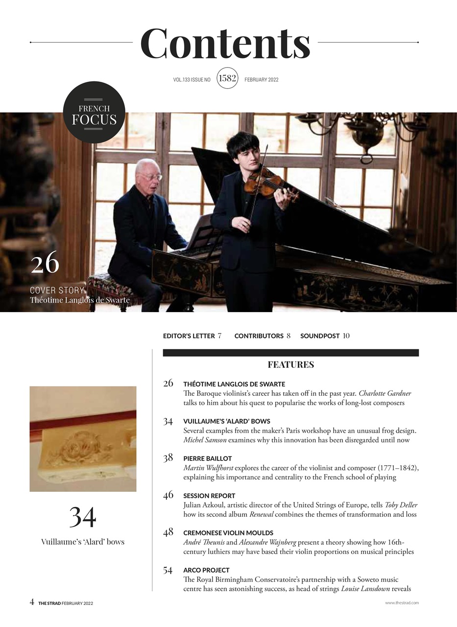 The Strad Preview Pages