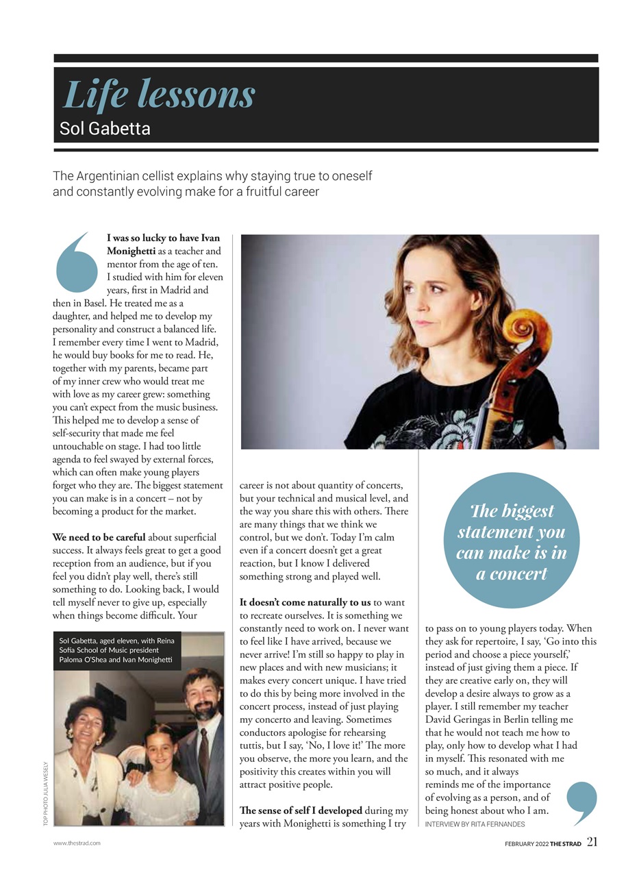The Strad Preview Pages