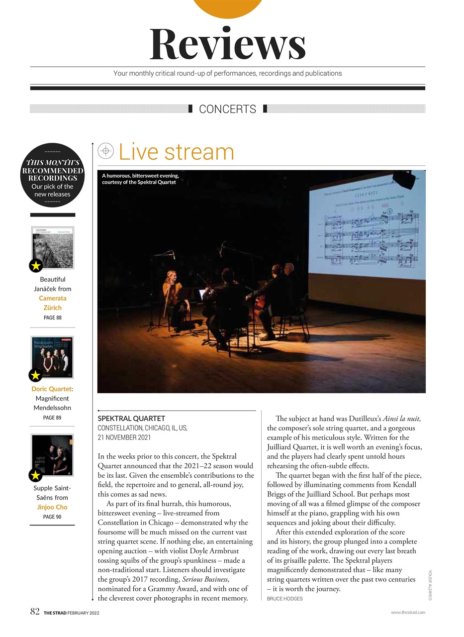 The Strad Preview Pages