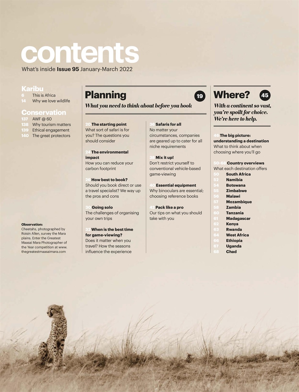 Travel Africa Preview Pages