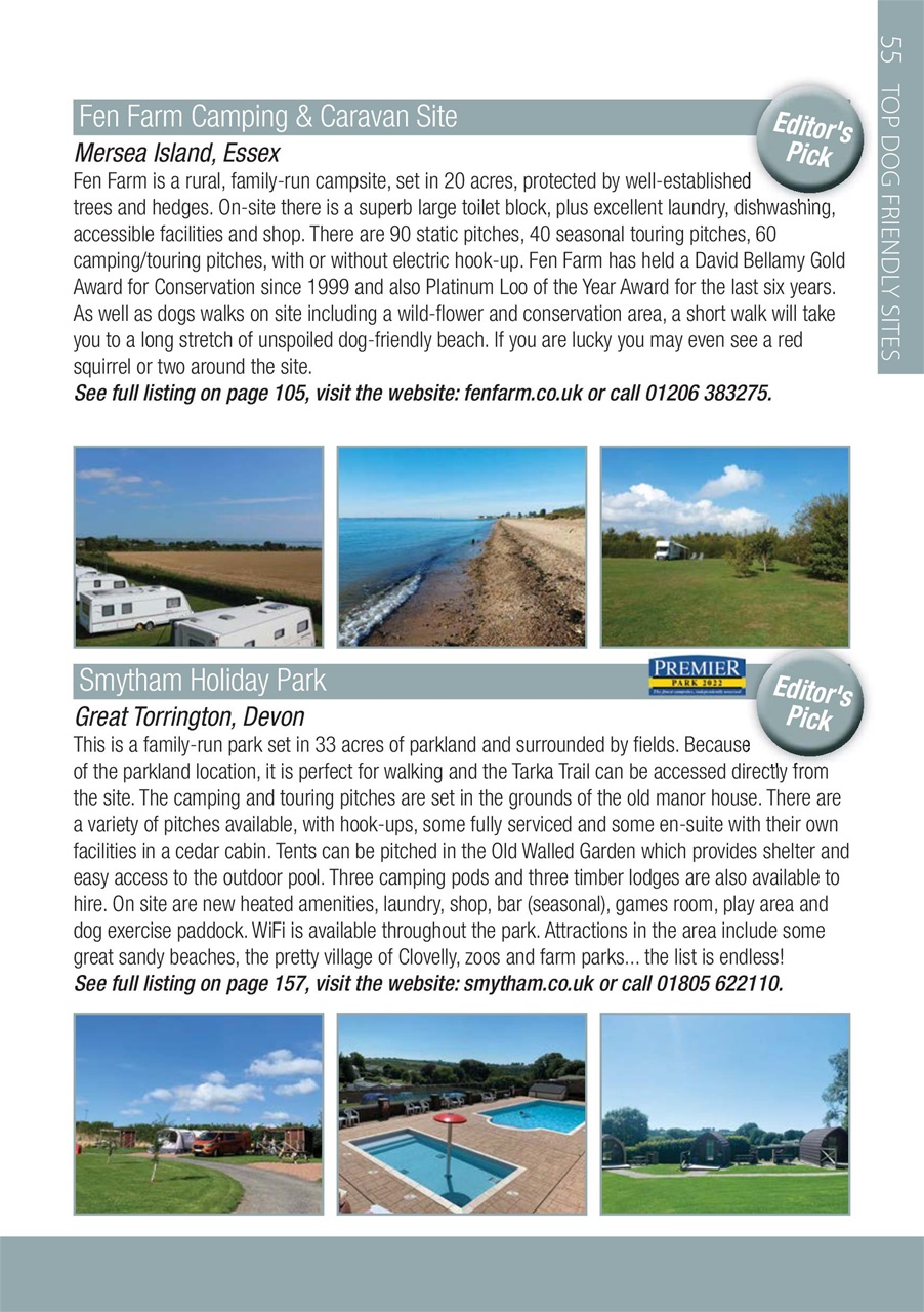 Campervan Preview Pages