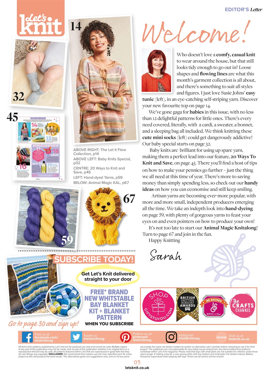 Let's Knit Preview Pages