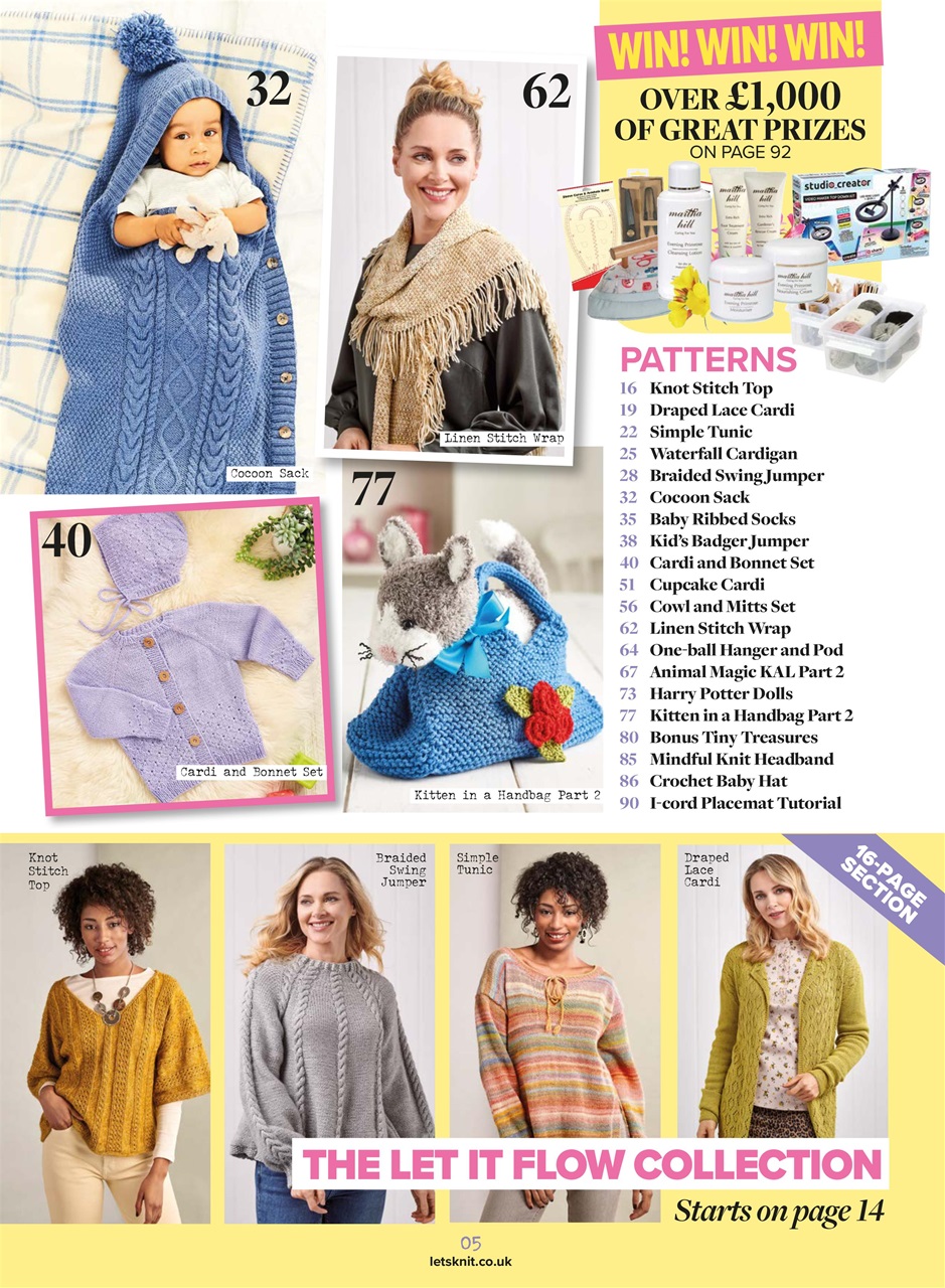 Let's Knit Preview Pages
