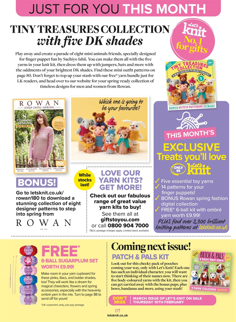 Let's Knit Preview Pages