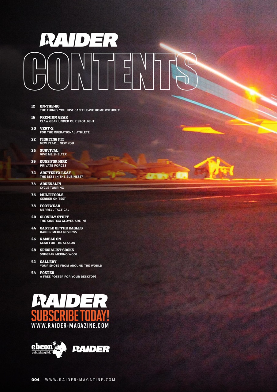 Raider Preview Pages