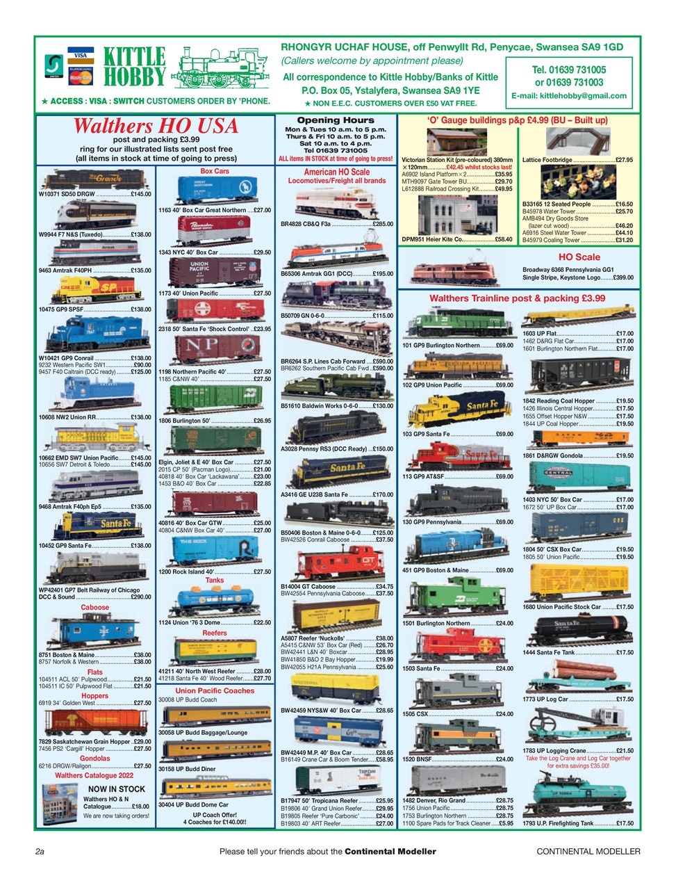 Continental Modeller Preview Pages