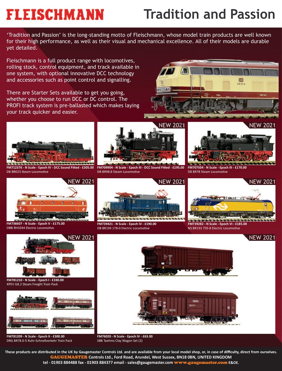 Continental Modeller Preview Pages
