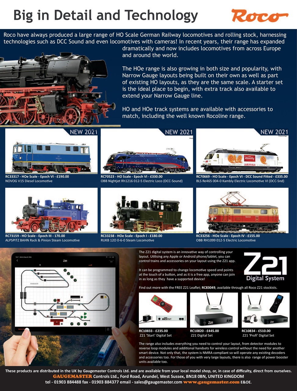 Continental Modeller Preview Pages