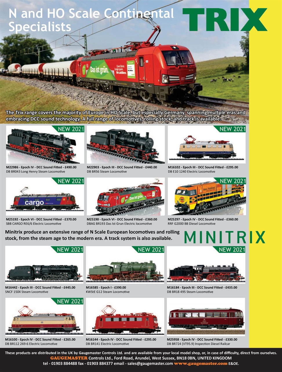 Continental Modeller Preview Pages