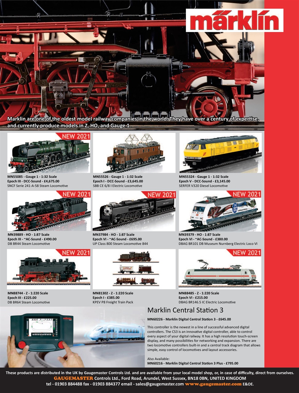 Continental Modeller Preview Pages