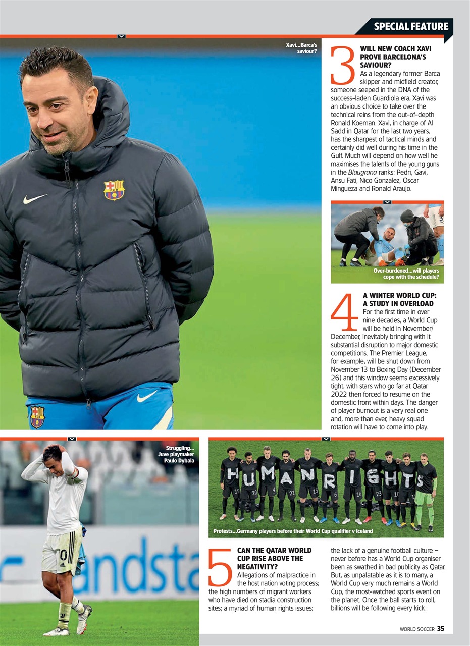 World Soccer Preview Pages