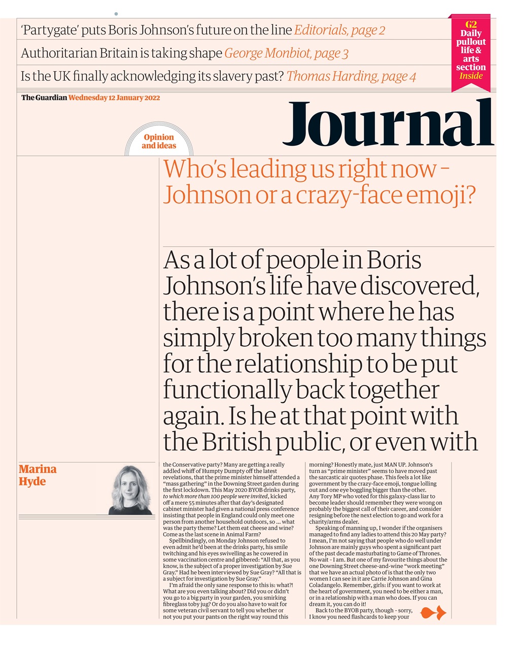 The Guardian Newspaper Preview Pages