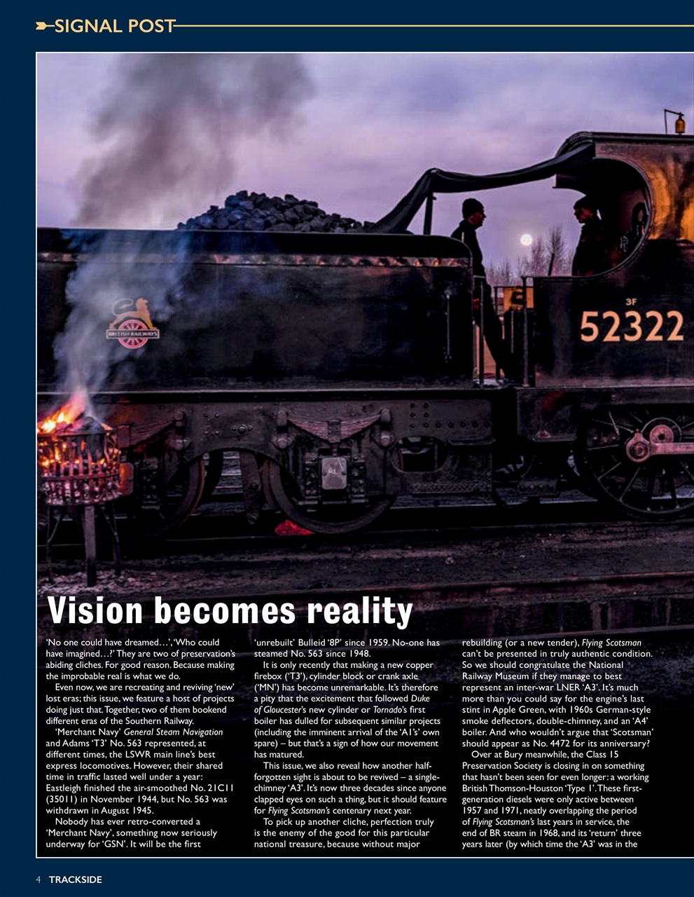 Trackside Preview Pages