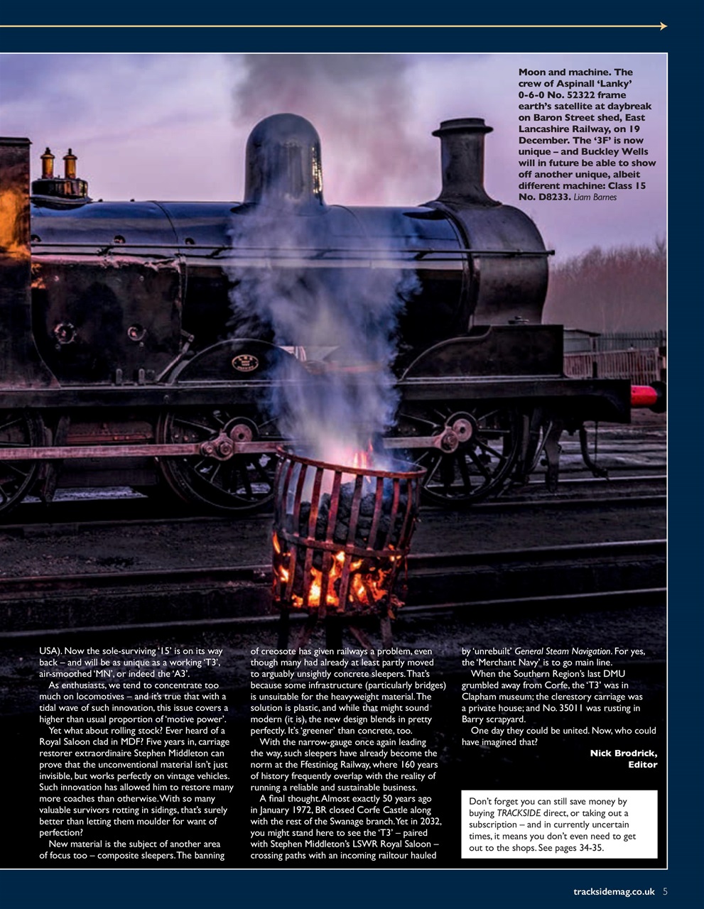 Trackside Preview Pages