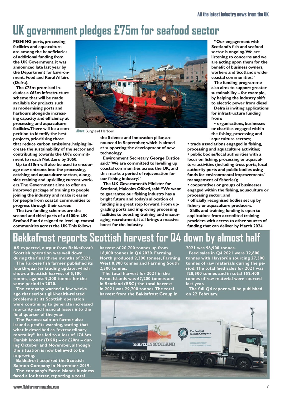 Fish Farmer Magazine Preview Pages