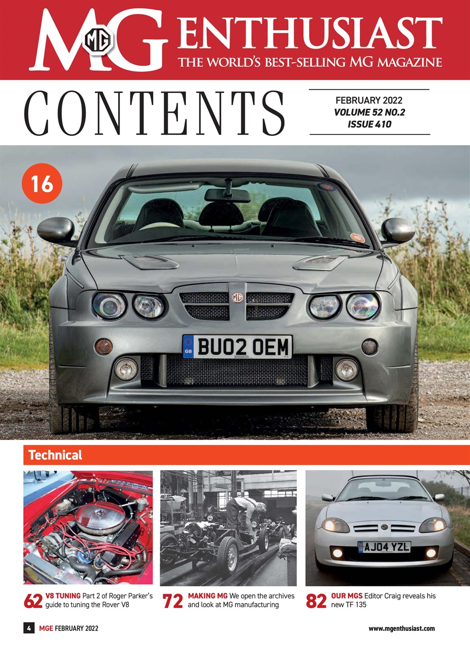 MG Enthusiast Preview Pages