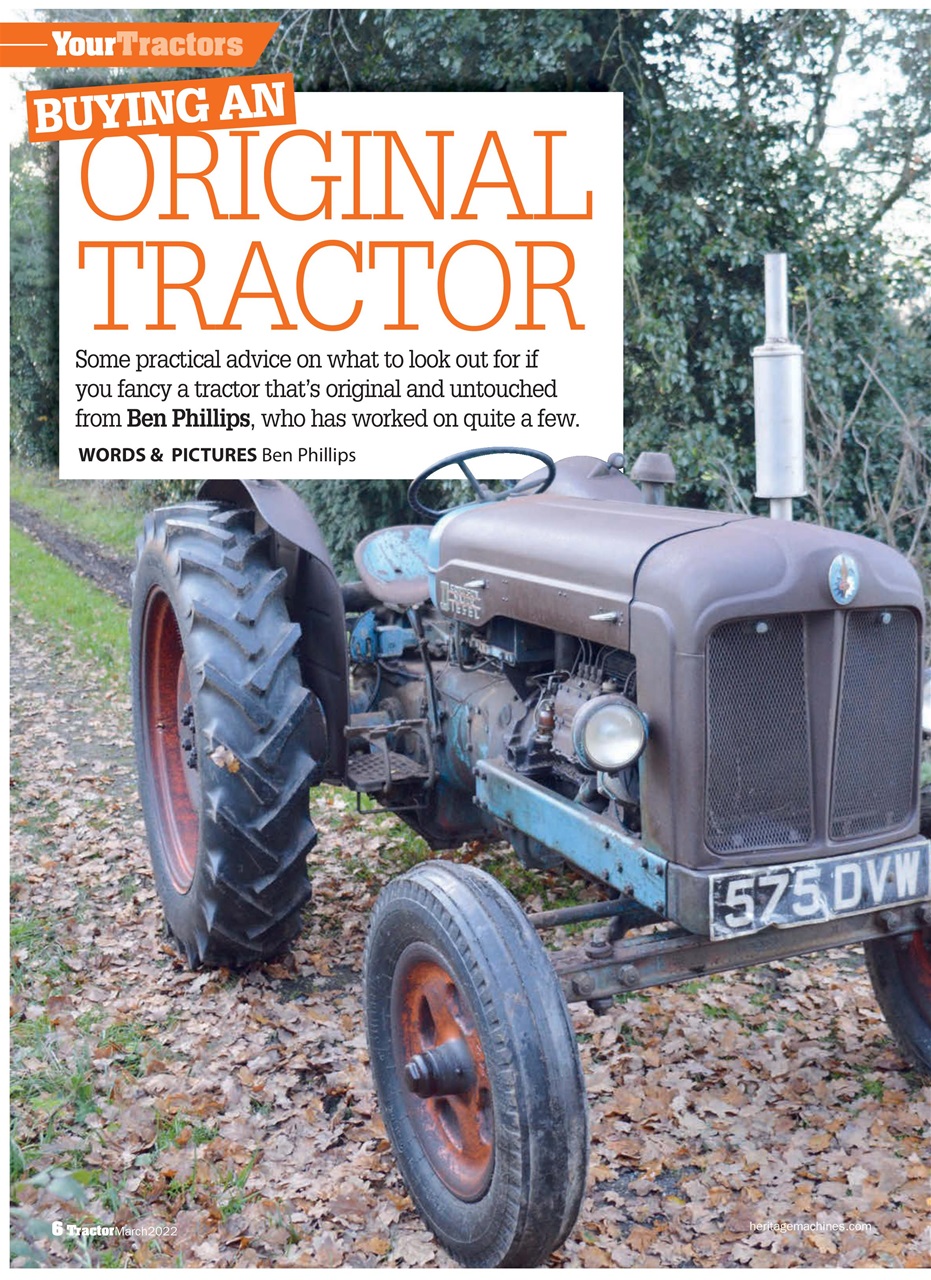Tractor & Farming Heritage Magazine Preview Pages