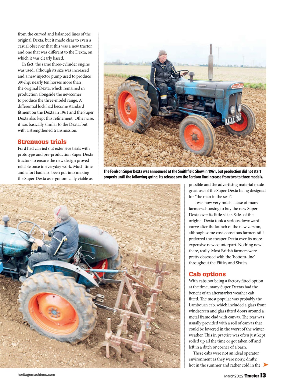 Tractor & Farming Heritage Magazine Preview Pages