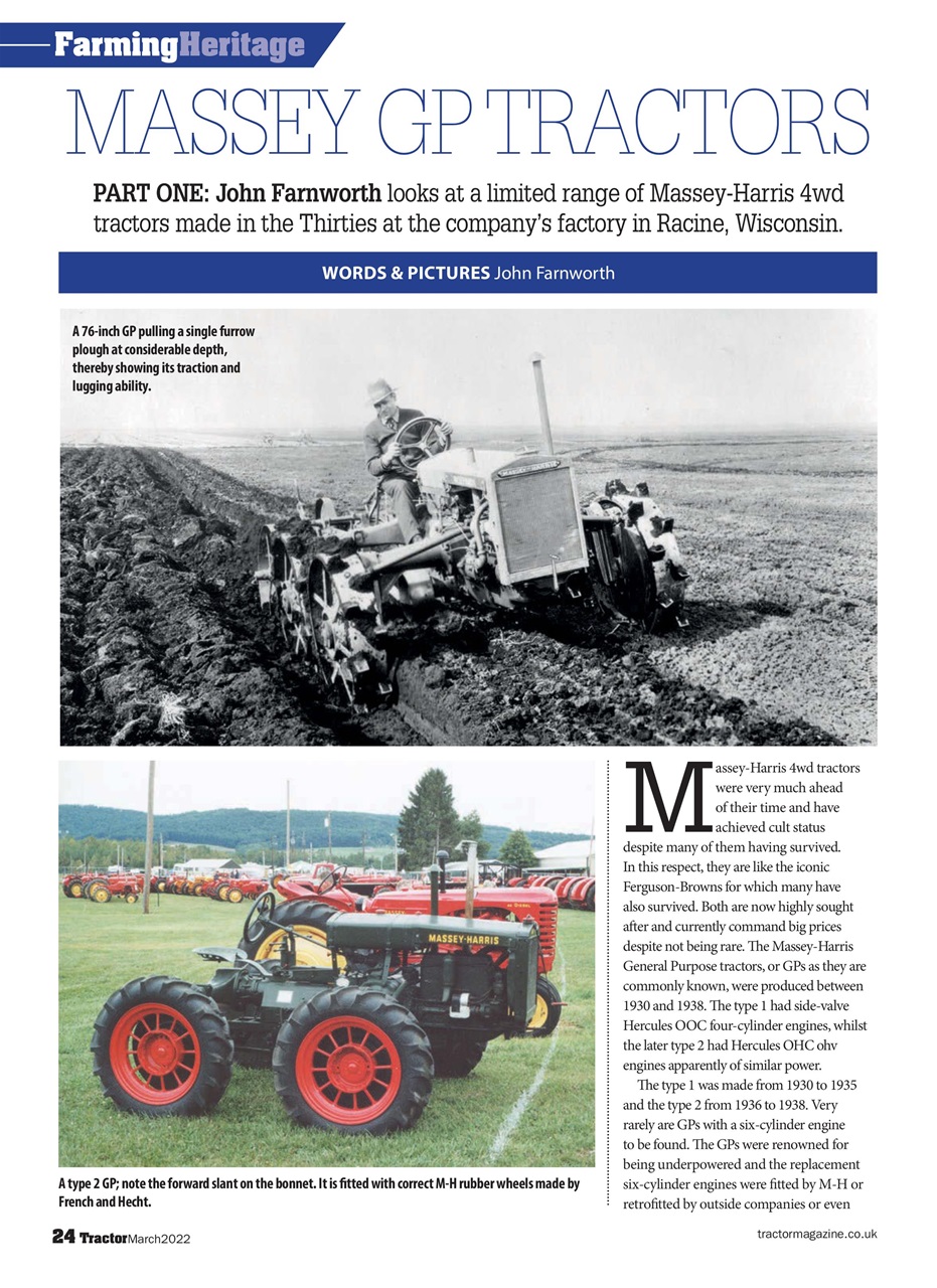 Tractor & Farming Heritage Magazine Preview Pages