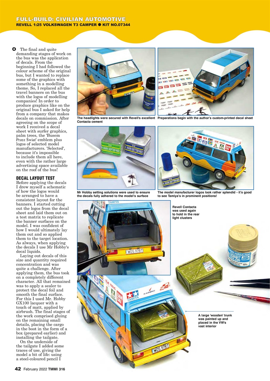 Tamiya Model Magazine Preview Pages
