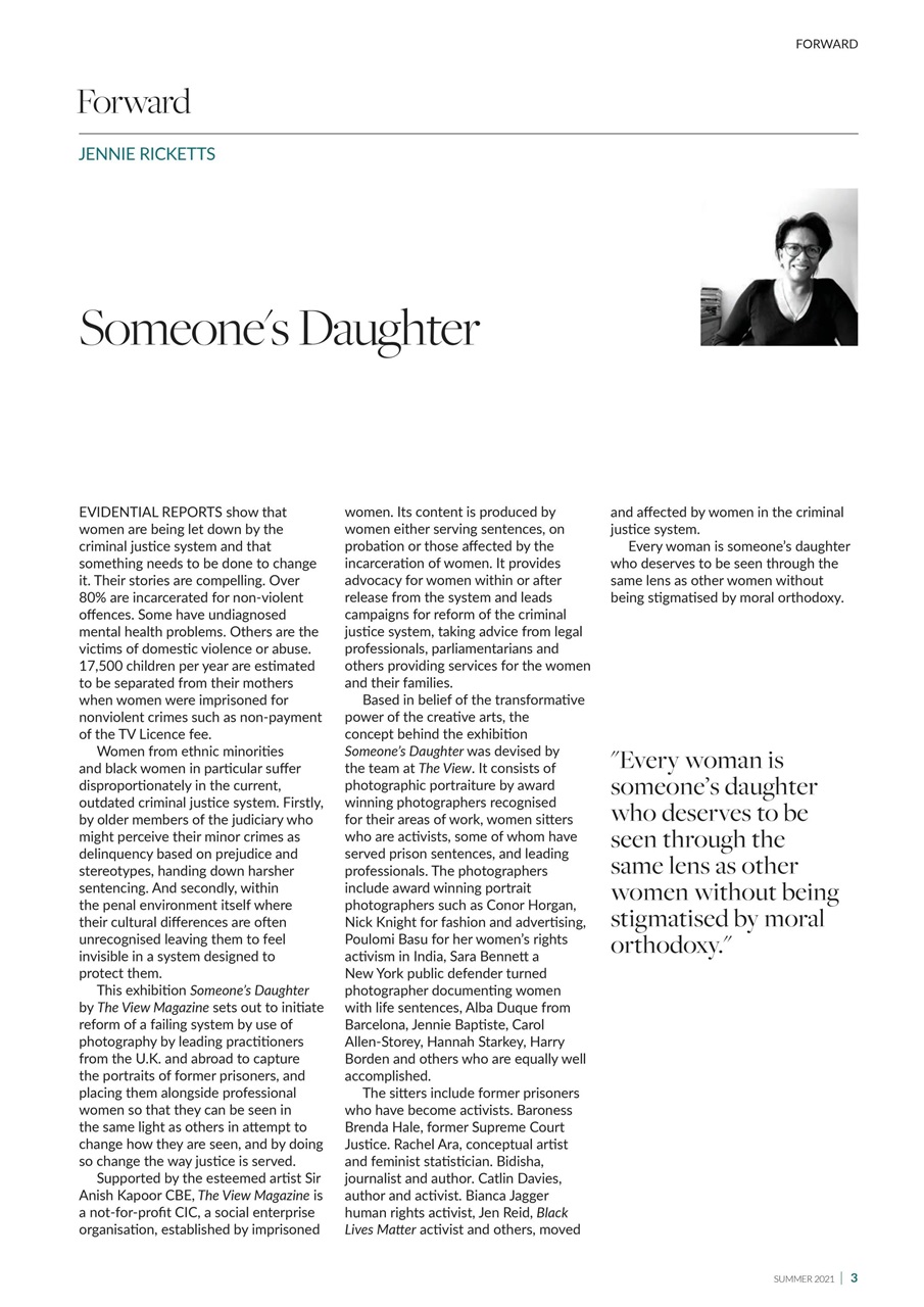 The View Magazine Preview Pages