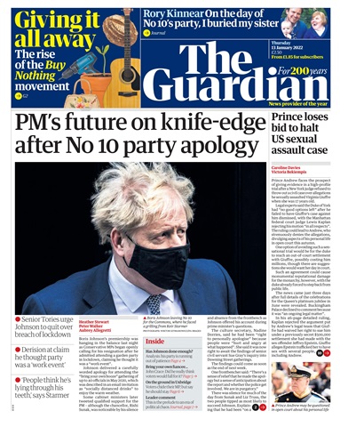 The Guardian Newspaper issue Thursday, January 13, 2022
