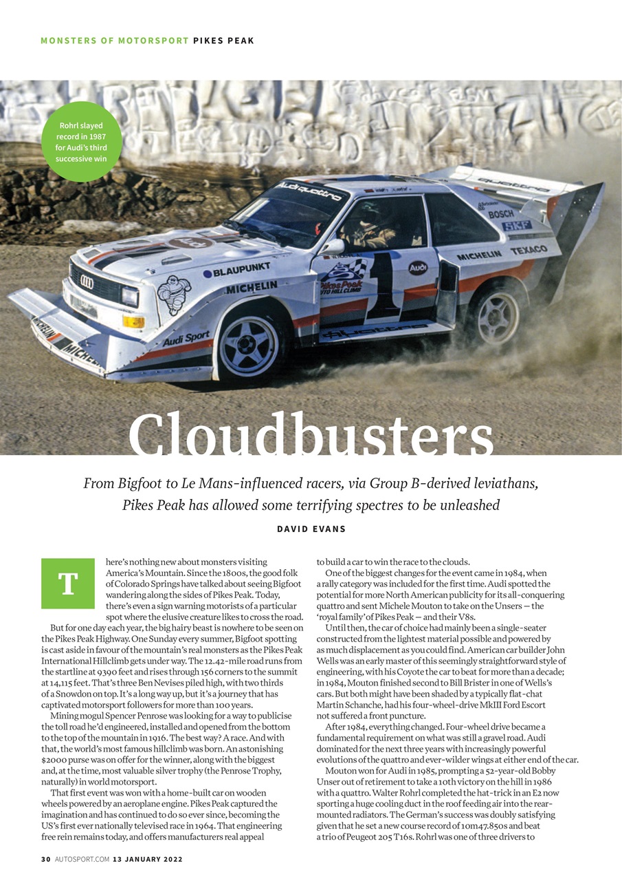 Autosport Preview Pages