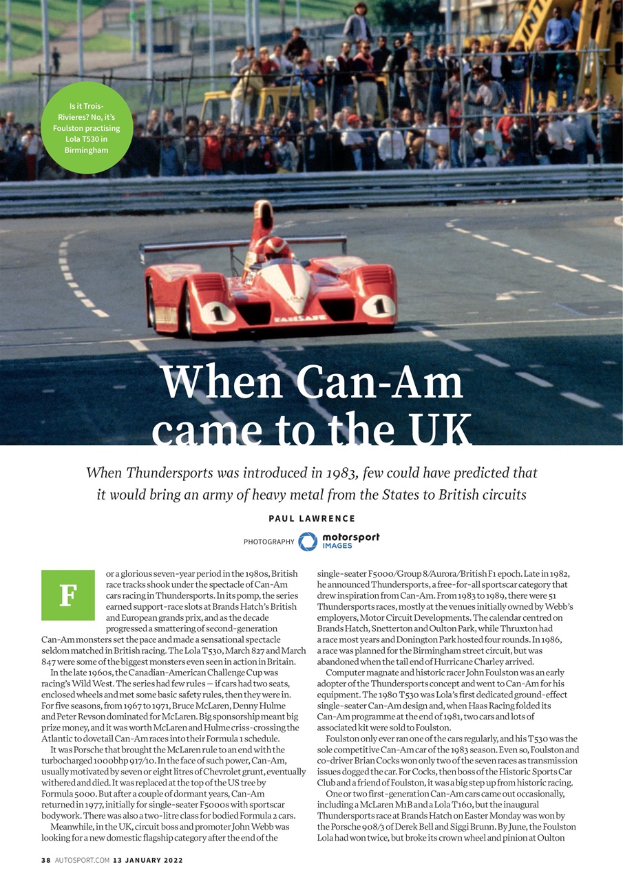 Autosport Preview Pages