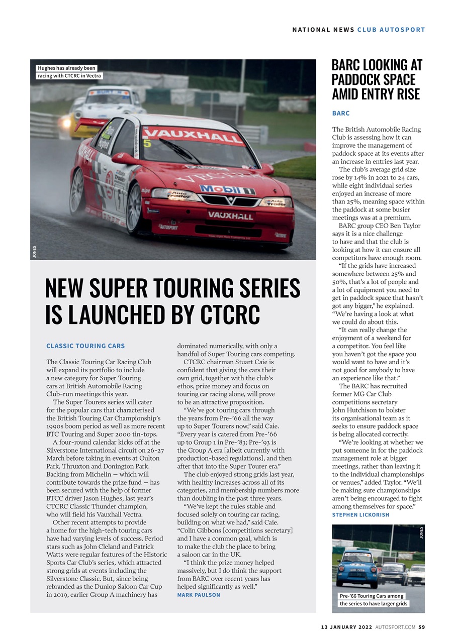 Autosport Preview Pages