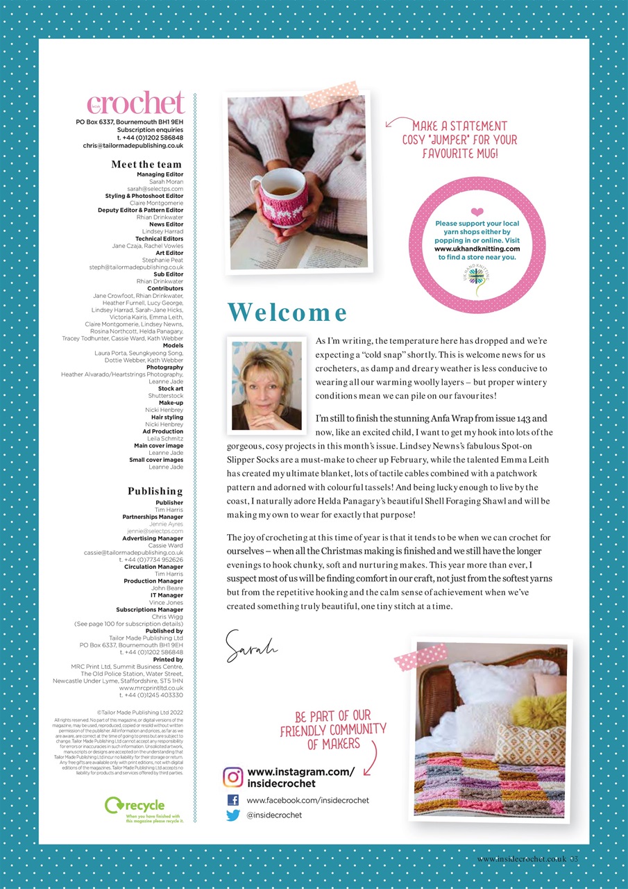 Inside Crochet Preview Pages