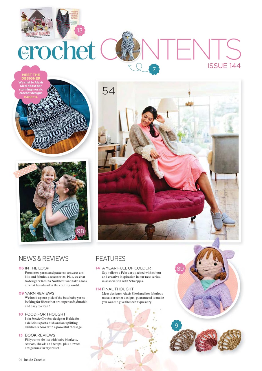 Inside Crochet Preview Pages