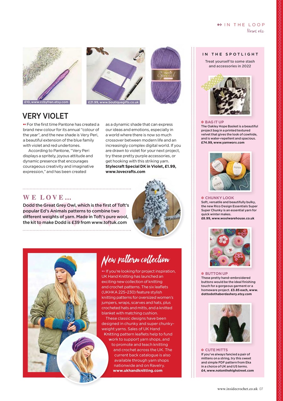Inside Crochet Preview Pages